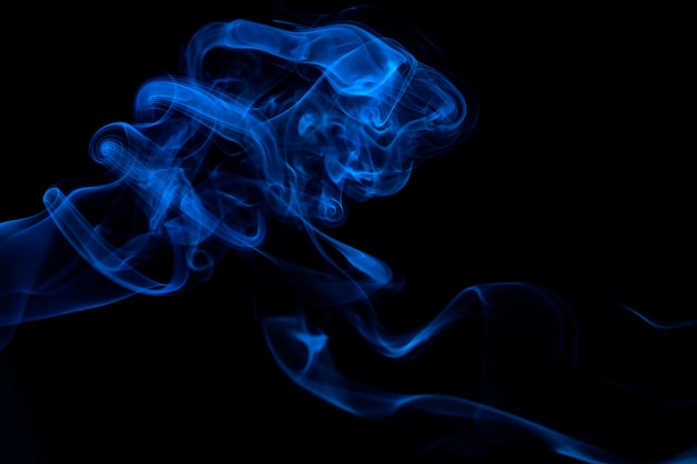 Azul humo blackground