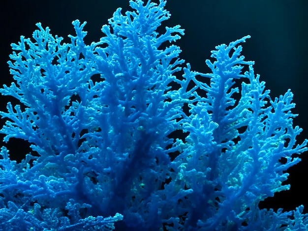 Foto azul del océano algas marinas imagen de alto detalle hd