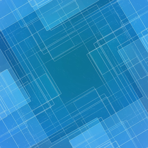 azul quadrado formas transparência cores geométrico