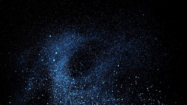 azul salpicaduras brillantes magia estrellas brillantes polvo salpicadura vintage negro oscuro