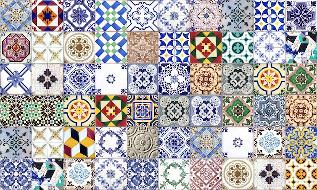 Azulejo Azulejo Portugal o España. Alta resolución.