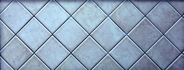 azulejo gris con patrón de mosaico para el baño