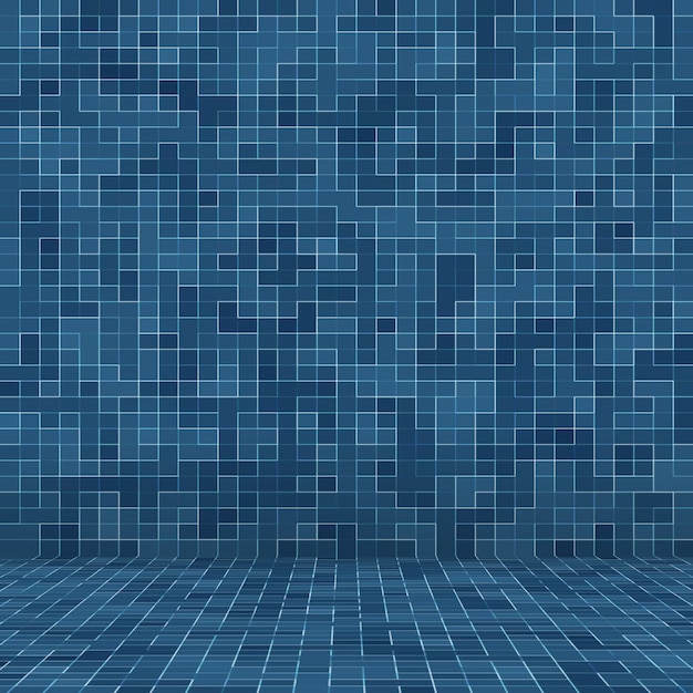 Azulejo de mosaico de piscina de textura