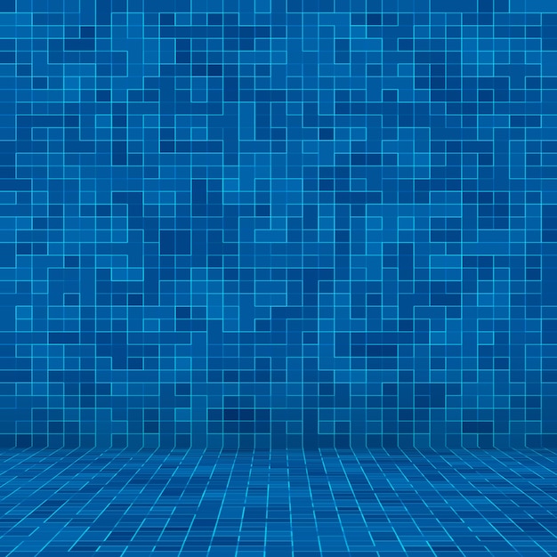 Azulejo de mosaico de piscina de textura