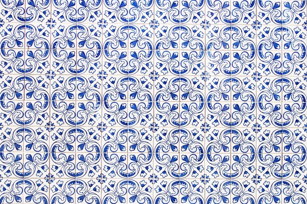 Azulejo portugués casa de la pared