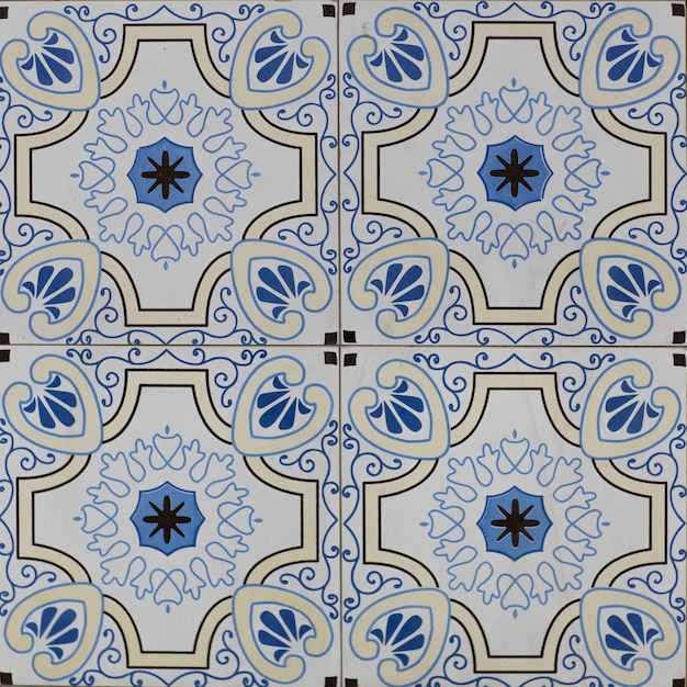 azulejos de cerámica de patrón de mosaico sin costuras abstractos para el interior