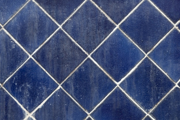 Azulejos cuadrados azules