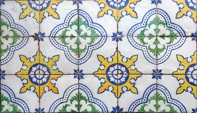 Foto azulejos de lisboa