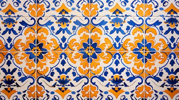 Azulejos vintage de Cingapura com padrão tradicional com decoração de linha fina em brilho