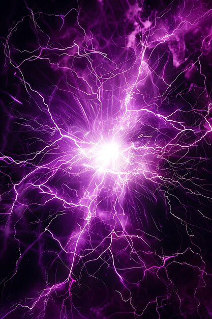 Foto b9 explosão gigantesca com tendrilhas de plasma energia de repolo e efeito de fracção sobreposição fx fundo limpo