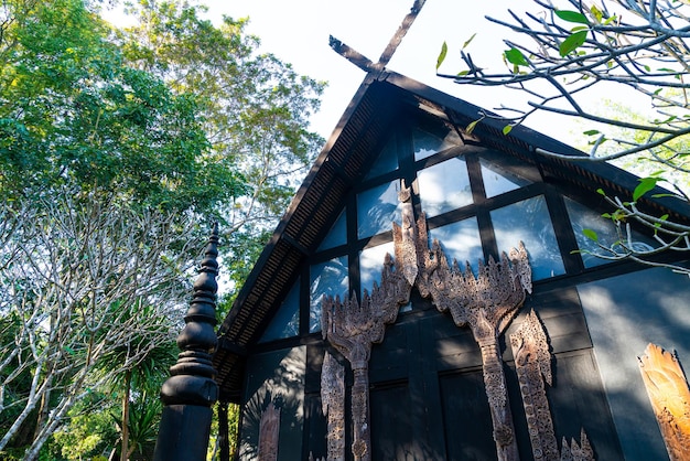 Baan Dam Museum Black House ist einer der berühmtesten Orte und Wahrzeichen in Chiang Rai