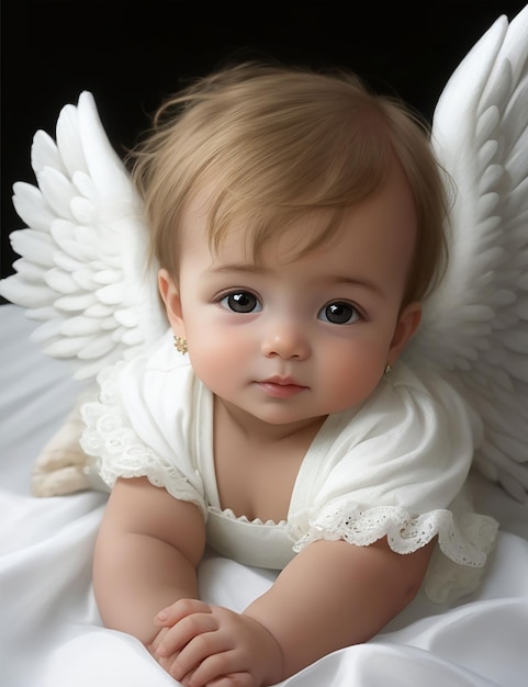 baby angel lindo generativo por Ai 03