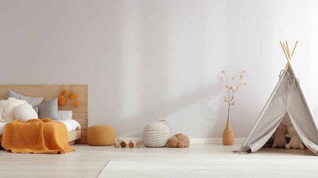 Foto baby-interior-design grau