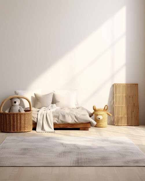 Foto baby-interior-design grau