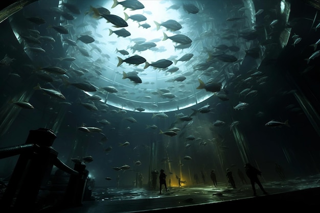 Foto el bacalao gigante prospera en el extenso santuario acuático