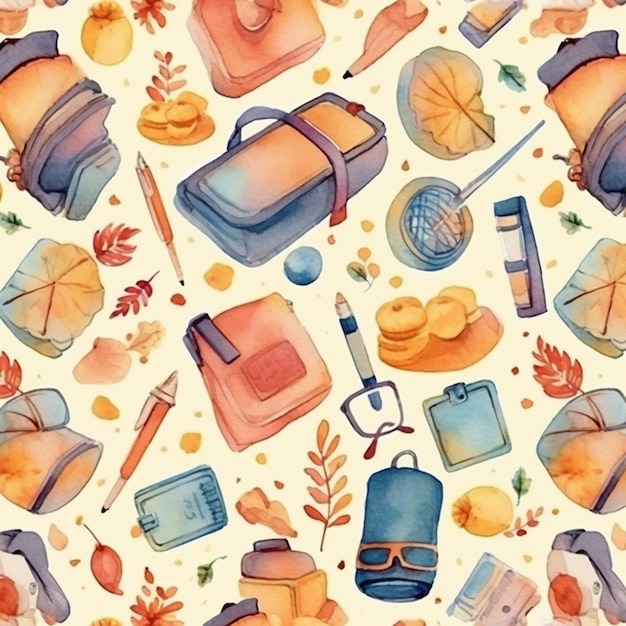 back_to_school_watercolor_pattern