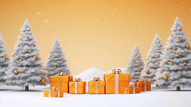 Background de Natal Mockup Mockup de Natal Background de Férias Background de Mockup