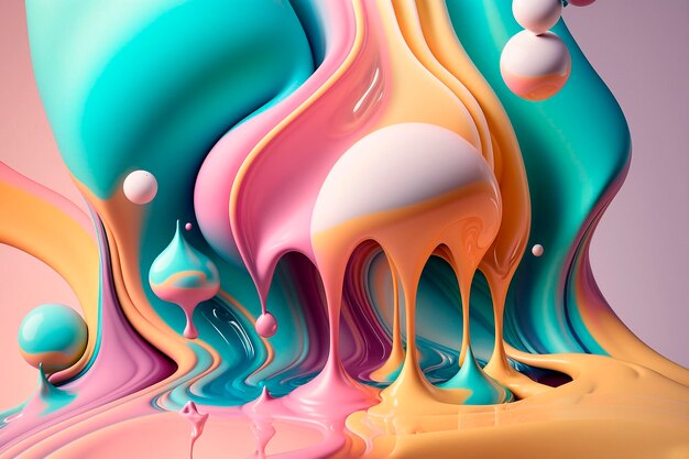 Background Liquid Abstract