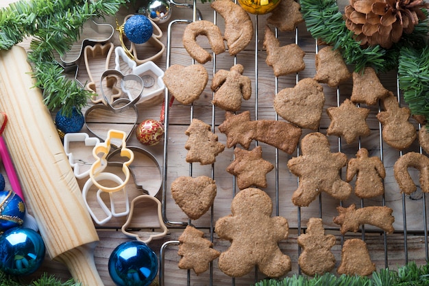 Backkekse für Weihnachten