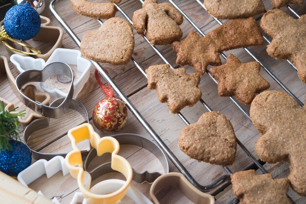 Backkekse für Weihnachten