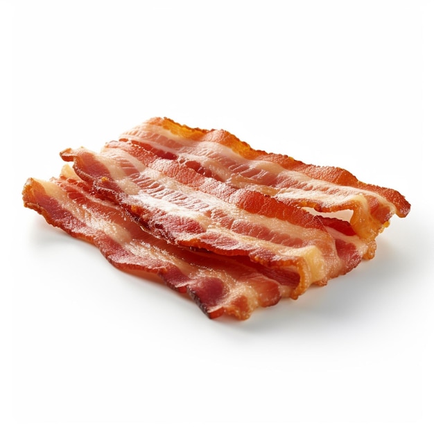 Bacon com fundo transparente de alta qualidade ultra hd