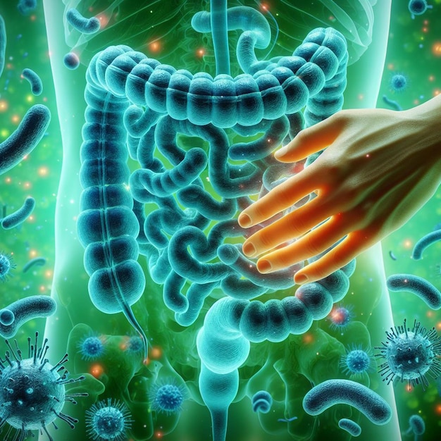 Foto bactérias de infecção do trato gastrointestinal
