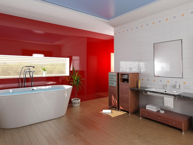 Badezimmer Interieur