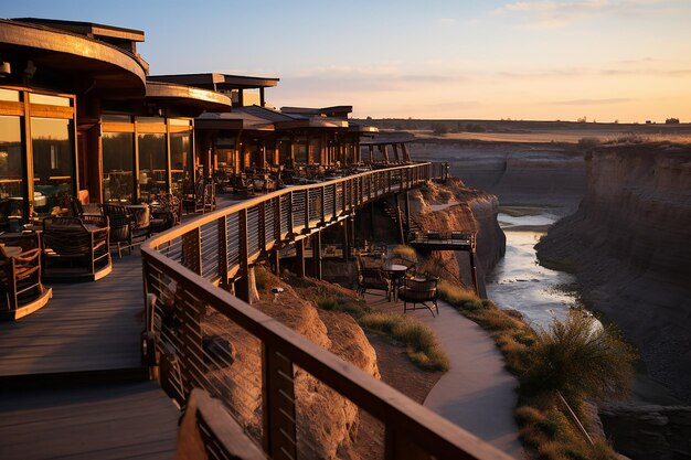 Foto badlands oasis boutique resort en la región canadiense de drumheller