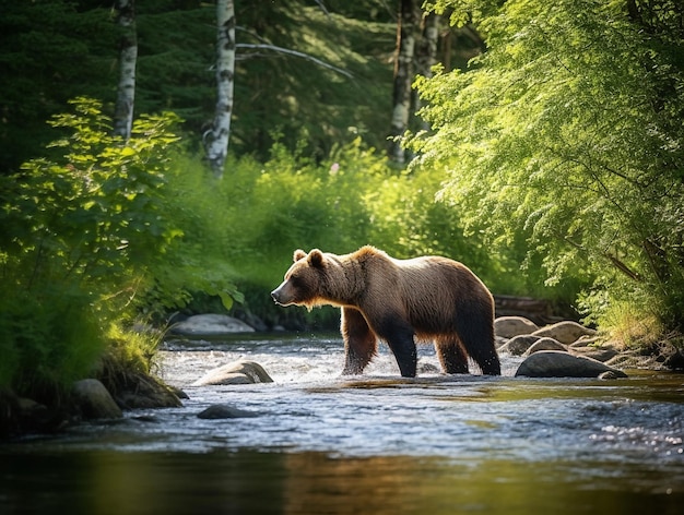 Bär in der Natur