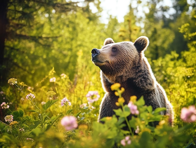 Bär in der Natur