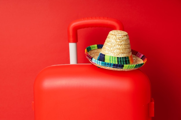 Bagagem de bagagem de mala para viagens de verão e férias