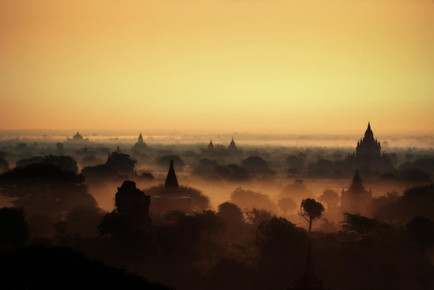 Foto bagan, myanmar, fue tomada en 2015.