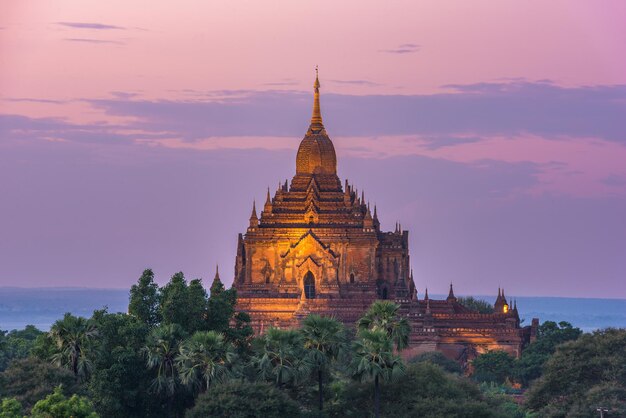 Bagan-Myanmar-Tempel in der archäologischen Zone