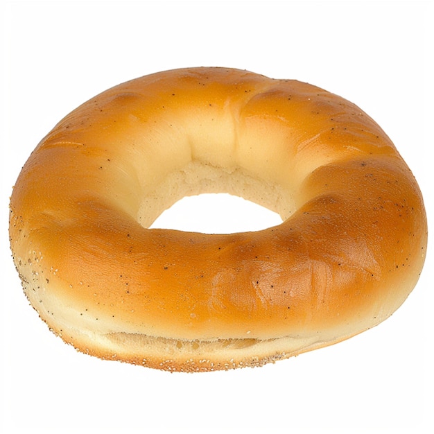 Foto bagel aislado en blanco