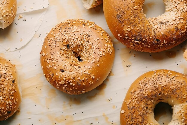 Los bagels son un alimento básico en la industria de los bagels.