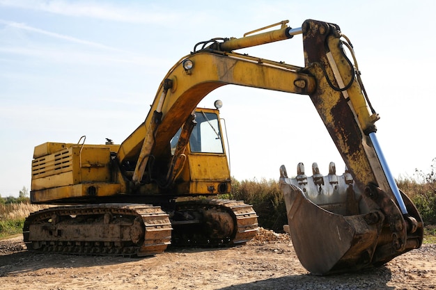 Bagger für schwere Ausrüstung