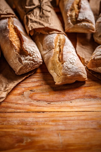 Baguettes mit französischem Brot