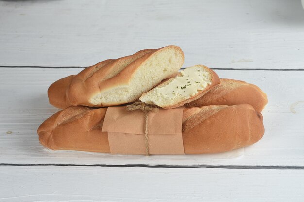 baguettes de pan fresco francés