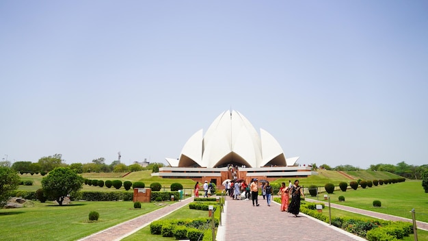 Bahai lotus templo Nova Deli Índia