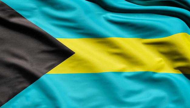 Bahamas vector bandera aislado sobre fondo