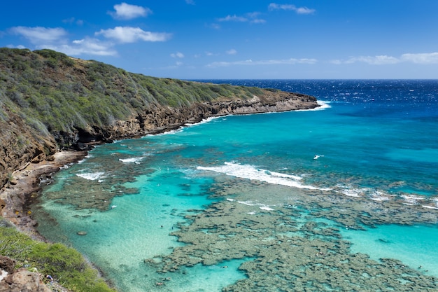 Bahía de Hanauma, paraíso del snorkel en Hawái