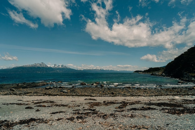 Bahía de Lapataia en el Parque Nacional Tierra del Fuego Argentina