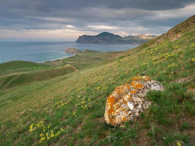 Bahía de manantial de mar