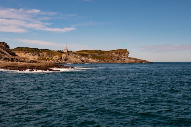 Bahía de Santander en la costa