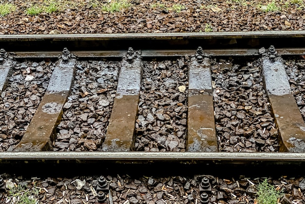 Bahngleise hautnah Fotografie