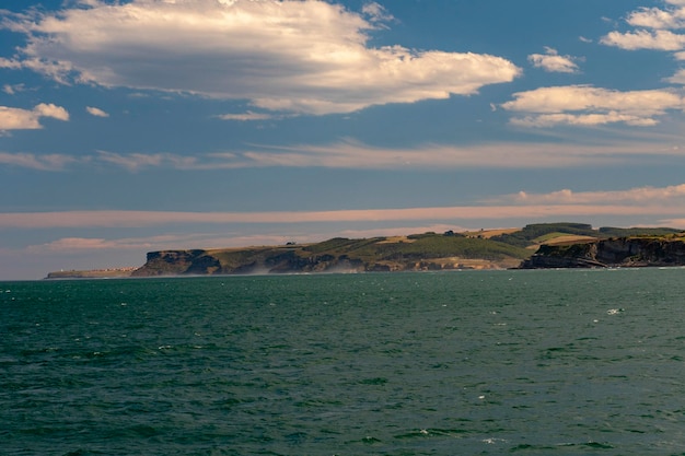 Baía de santander na costa