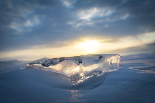 Baikalsee bei Sonnenuntergang