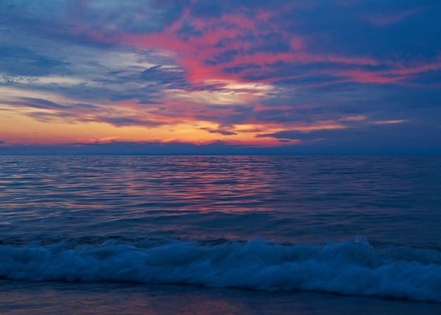 Baikalsee bei Sonnenuntergang