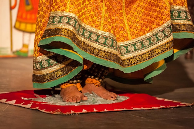 Baila Bhavai do Rajastão, Índia
