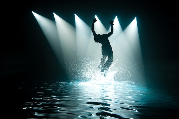 Bailando en el agua